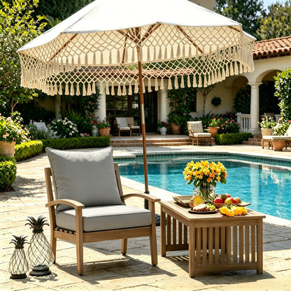 LAFWELL Outdoor Patio Cushion Set,24 in x 24 in,Waterproof Patio Furniture Deep Seat Cushions,Fade-Resistant,Sponge Filling Cushion for Chair, Sofa, and Couch