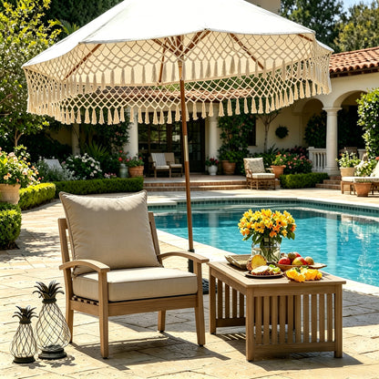LAFWELL Outdoor Patio Cushion Set,24 in x 24 in,Waterproof Patio Furniture Deep Seat Cushions,Fade-Resistant,Sponge Filling Cushion for Chair, Sofa, and Couch