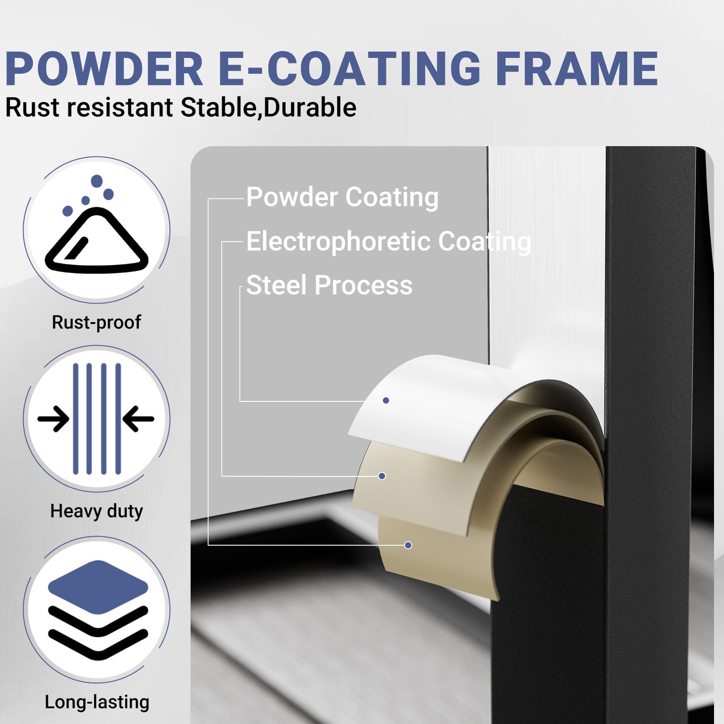LAFWELL 7 Piece Outdoor Patio Dining Set with 6 Swivel Dining Chairs & 1 Large Round Dining Table,Bistro Furniture Set for Lawn, Garden, Deck, Backyard and Porch